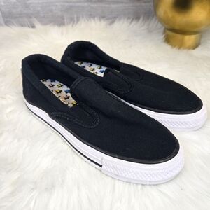 Converse Black Slip-On Sneakers